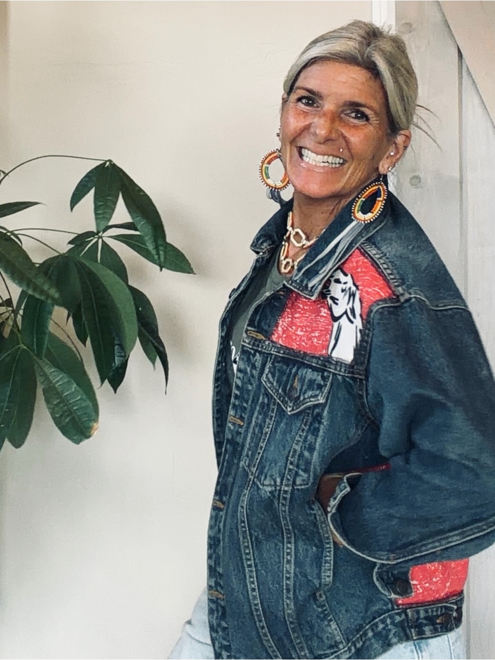 World Hippie Western Jean Jacket